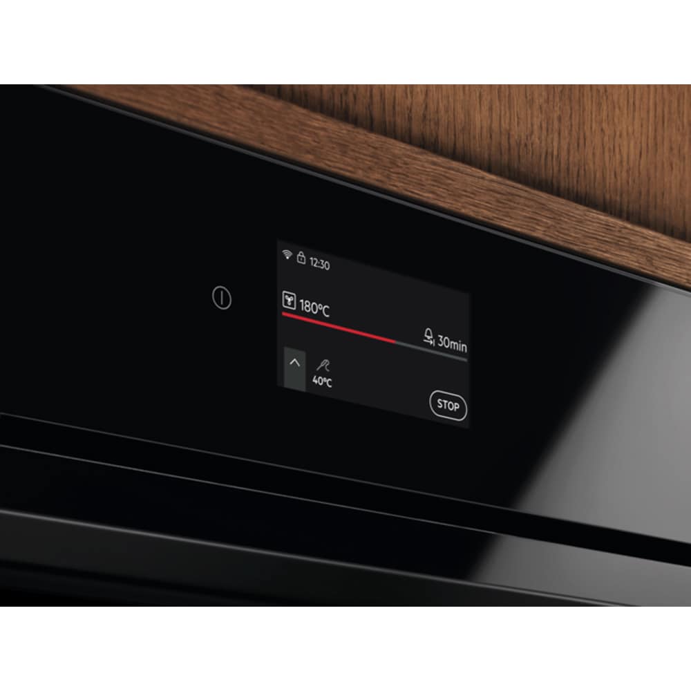 Cuptor incorporabil ELECTROLUX LOE9P3XZ, Electric, Autocuratare pirolitica, 71 l, Clasa A++, Wi-Fi, negru