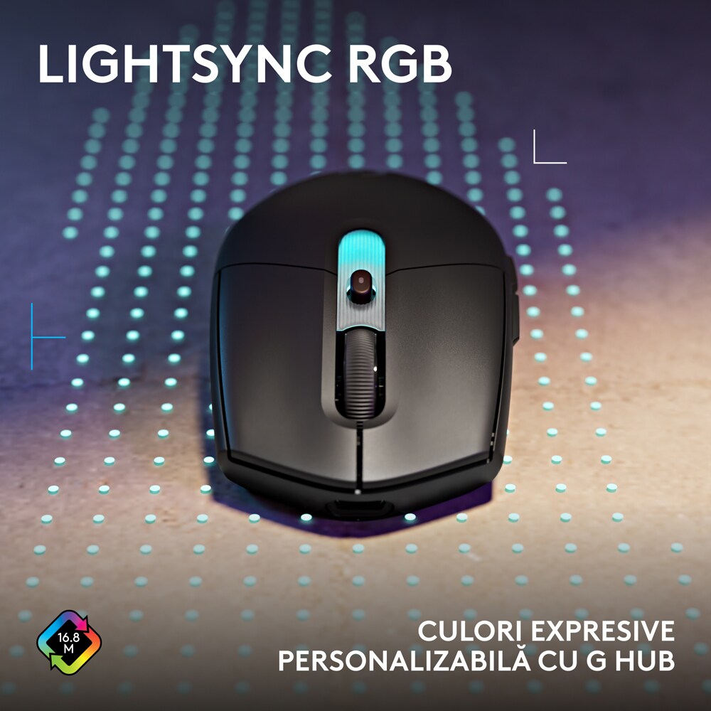 Mouse Gaming Wireless LOGITECH G305 X Superlight, 44000 dpi, negru