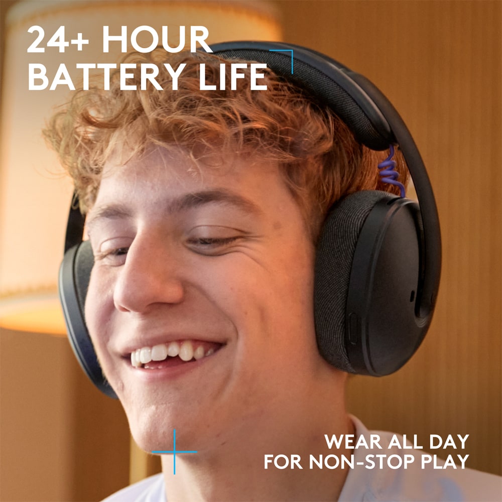 Casti Gaming Wireless LOGITECH G325 multiplatforma, negru