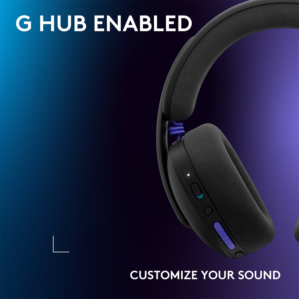 Casti Gaming Wireless LOGITECH G325 multiplatforma, negru