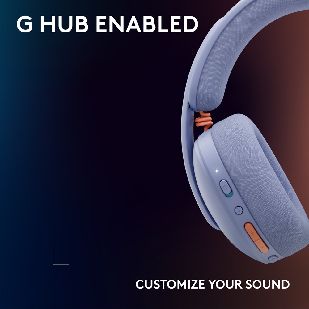 Casti Gaming Wireless LOGITECH G325 multiplatforma, lila