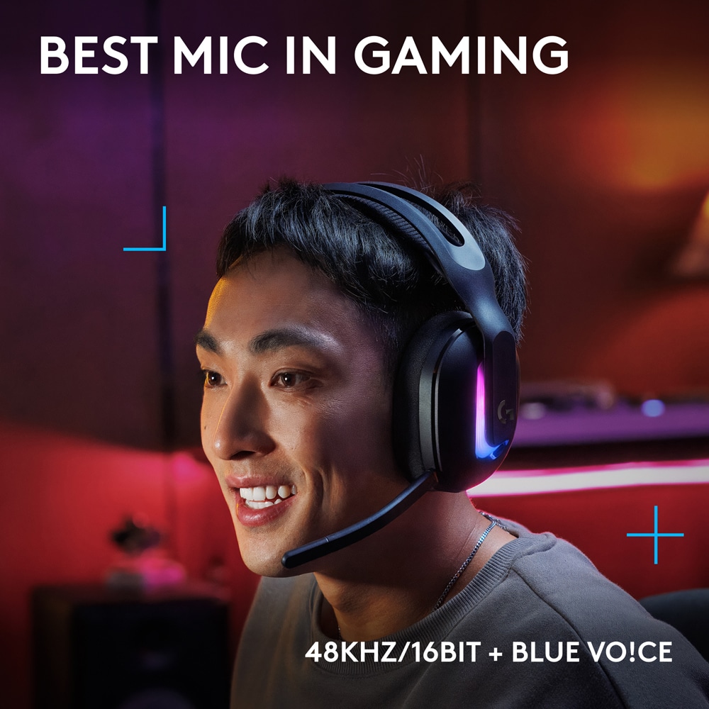Casti Gaming Wireless LOGITECH G522, multiplatforma, USB-C, negru
