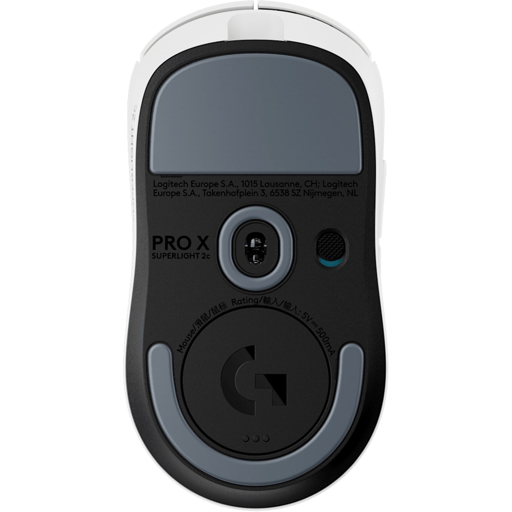 Mouse Gaming Wireless LOGITECH Pro X Superlight 2C, 44000 dpi, alb