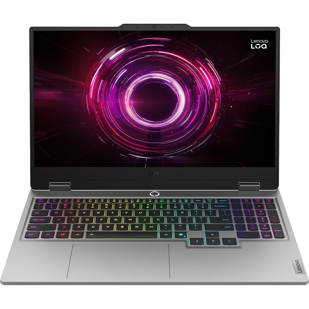 Laptop gaming LENOVO LOQ 15AHP10, AMD Ryzen 7 250 pana la 5.1Ghz, 15.6" Full HD, 32GB, SSD 1TB, NVIDIA GeForce RTX 5060 8GB, Free DOS, Luna Grey