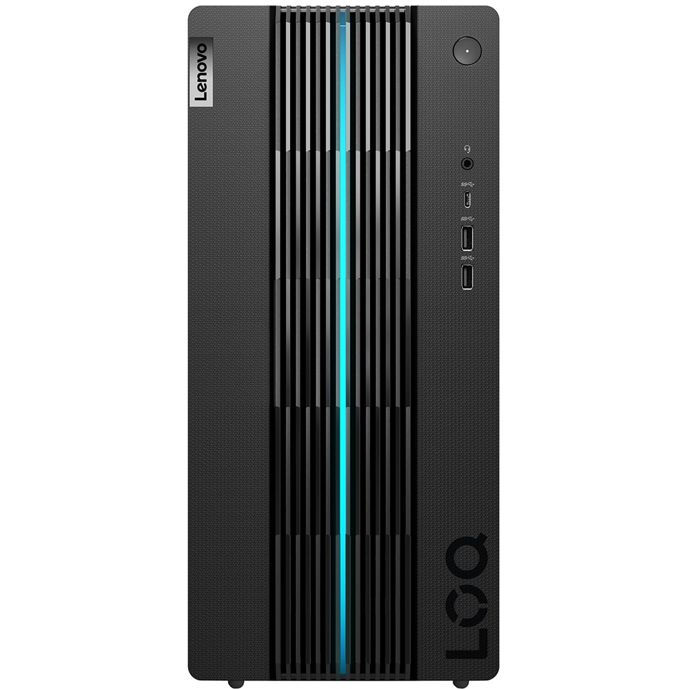 Sistem Desktop Gaming LENOVO LOQ 17IRB8, Intel Core i7-13700 pana la 5.2GHz, 32GB, SSD 1TB, NVIDIA GeForce RTX 4060 8GB, Free Dos