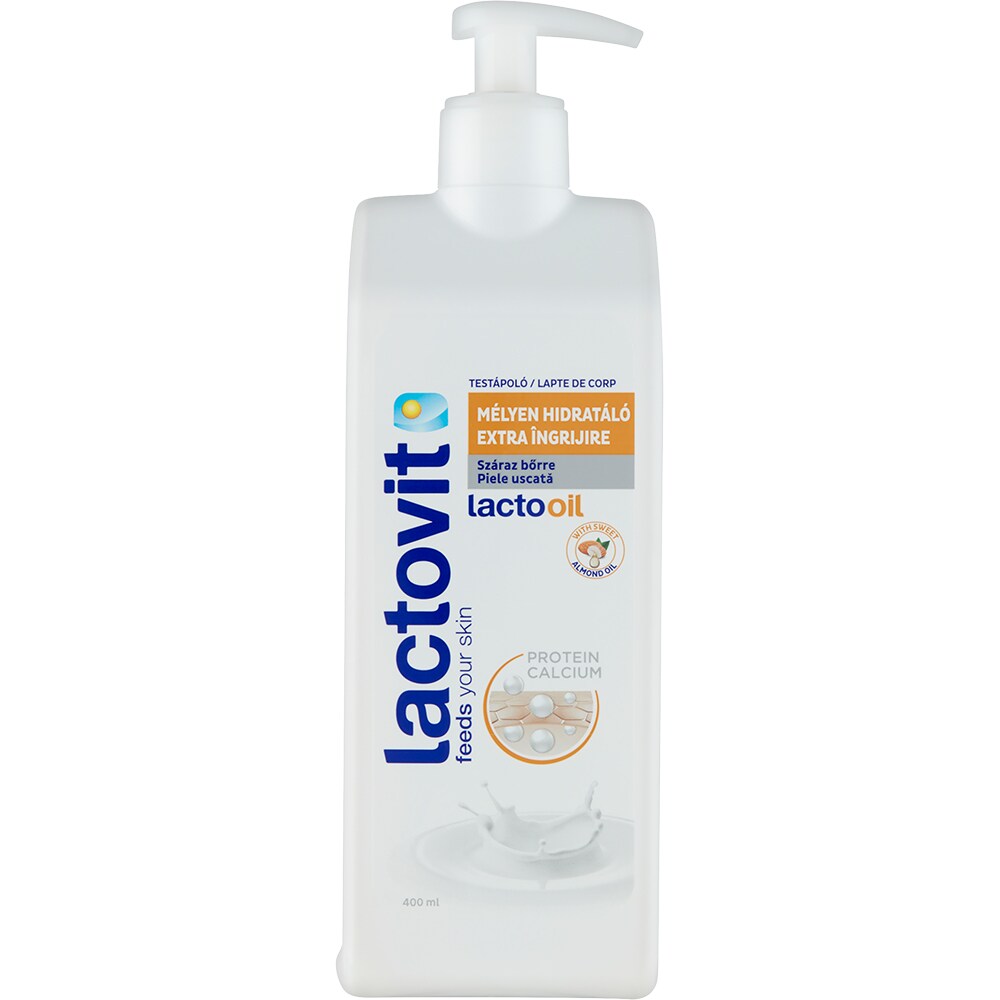 Lapte de corp LACTOVIT Lactooil, 400ml 