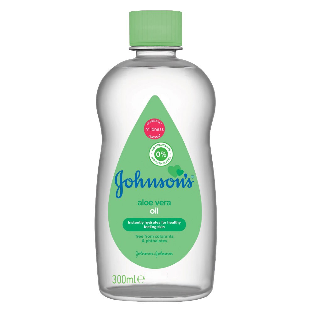 Ulei de corp JOHNSON'S BABY Aloe Vera, 300ml