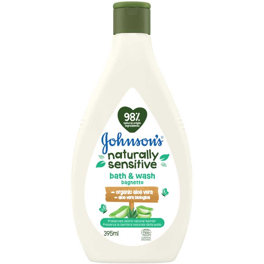 Sampon bebelusi 2in1 JOHNSON'S BABY Aloe Vera Naturally Sensitive 8571051110, 395ml