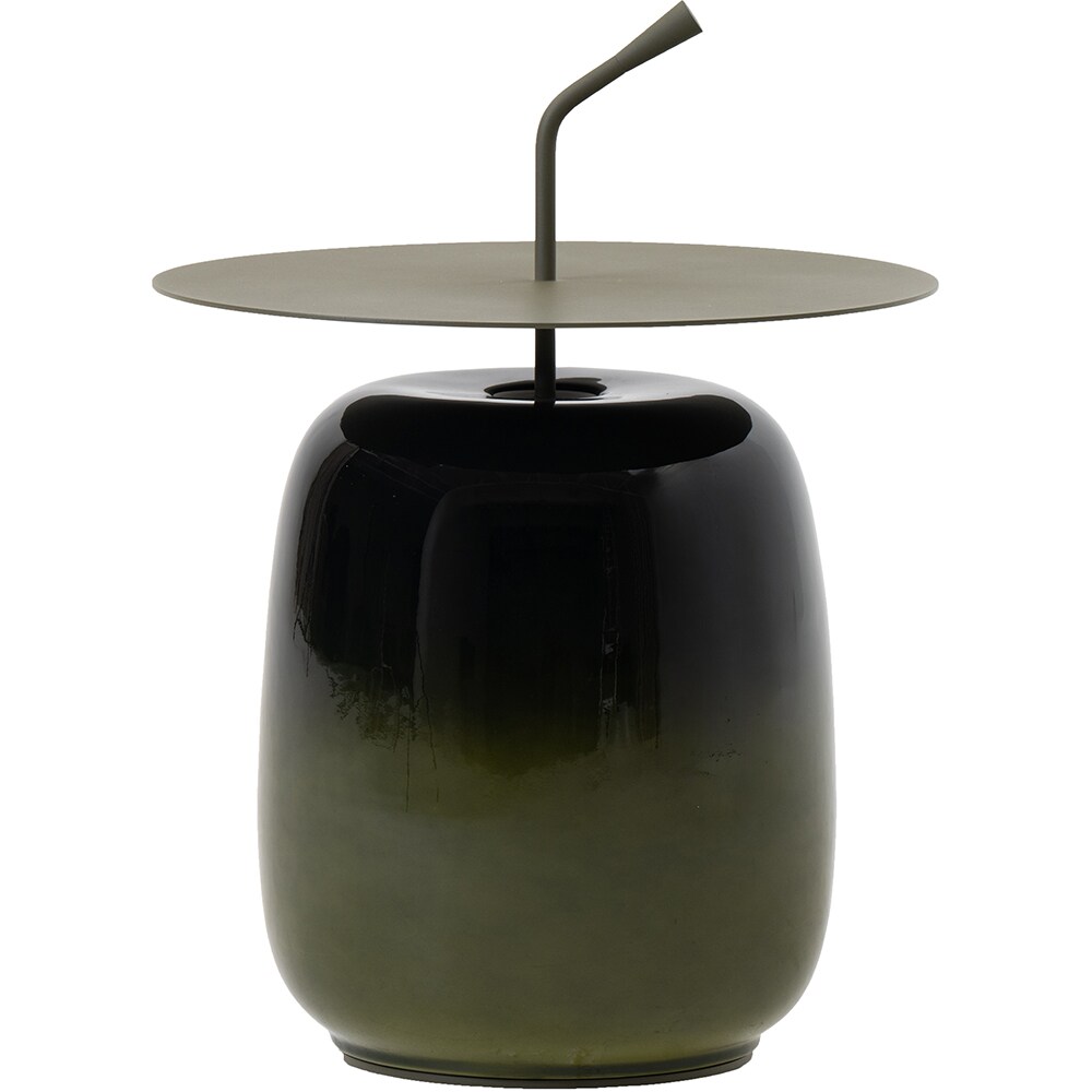 Masa terasa LIVINTWIST Pendant, aluminiu, 45 x 65 cm, verde