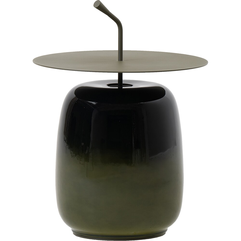 Masa terasa LIVINTWIST Pendant, aluminiu, 45 x 65 cm, verde