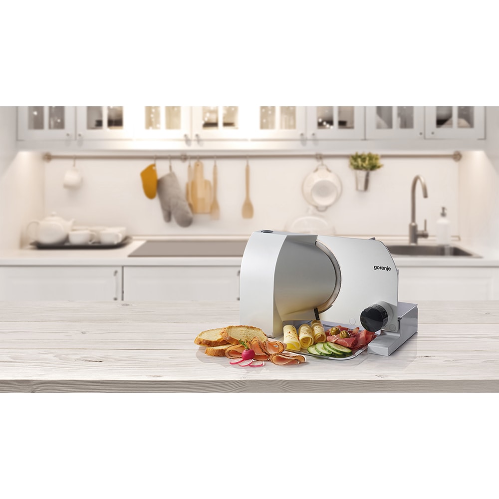 Feliator GORENJE R708A, 100W, grosime feliere 0-15 mm, argintiu-negru