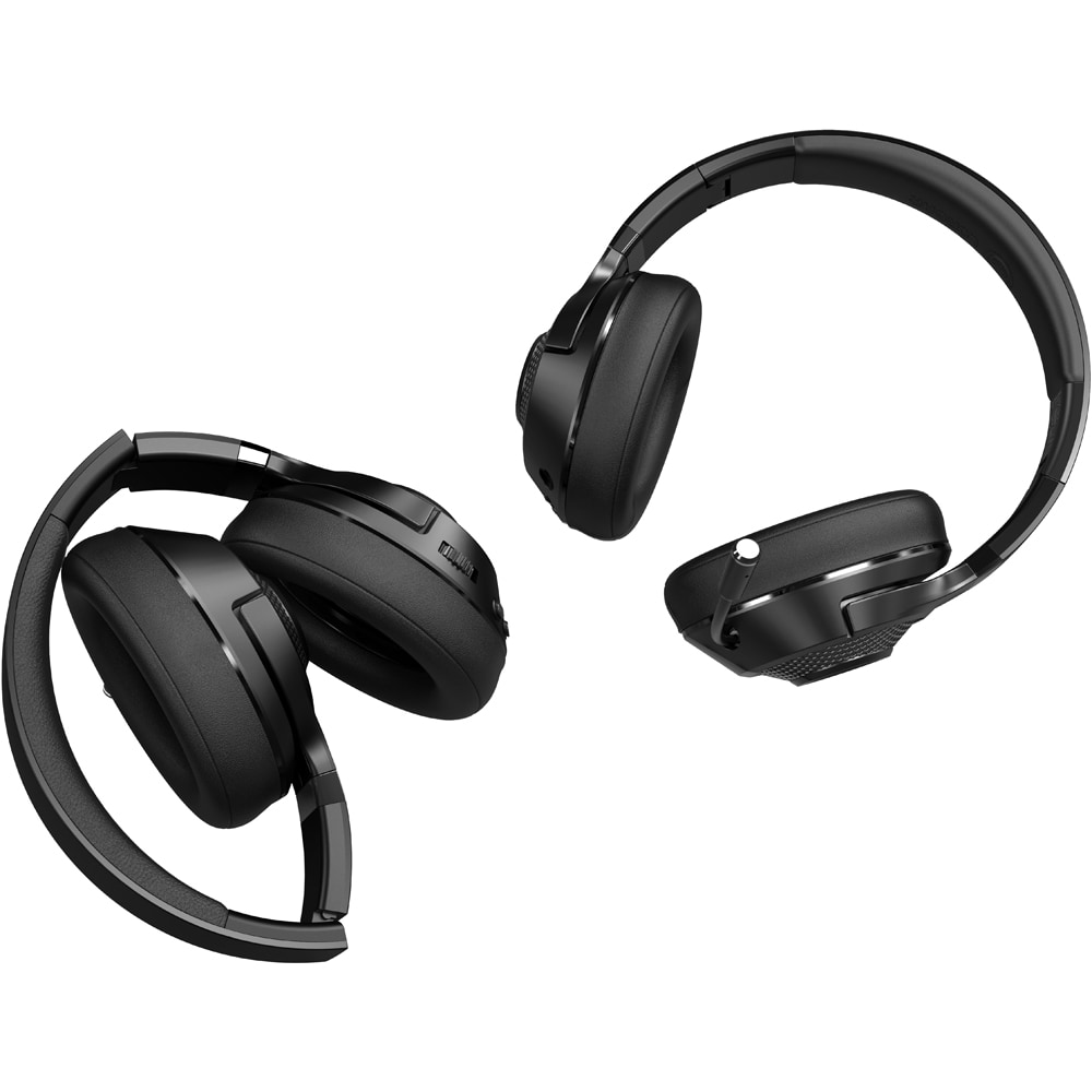Casti Gaming Wireless LORGAR Noah 500, multiplatforma, stereo, 3.5mm, negru
