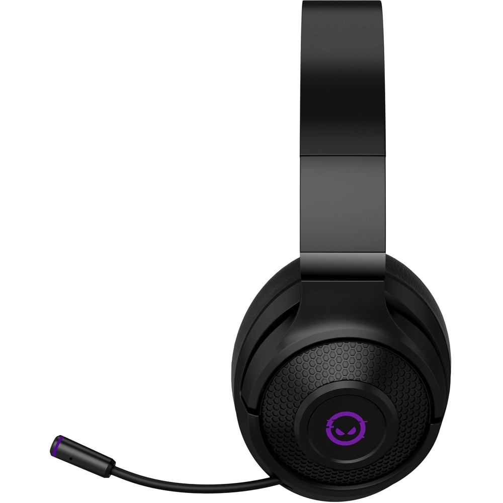 Casti Gaming Wireless LORGAR Noah 702, multiplatforma, stereo, 3.5mm, negru