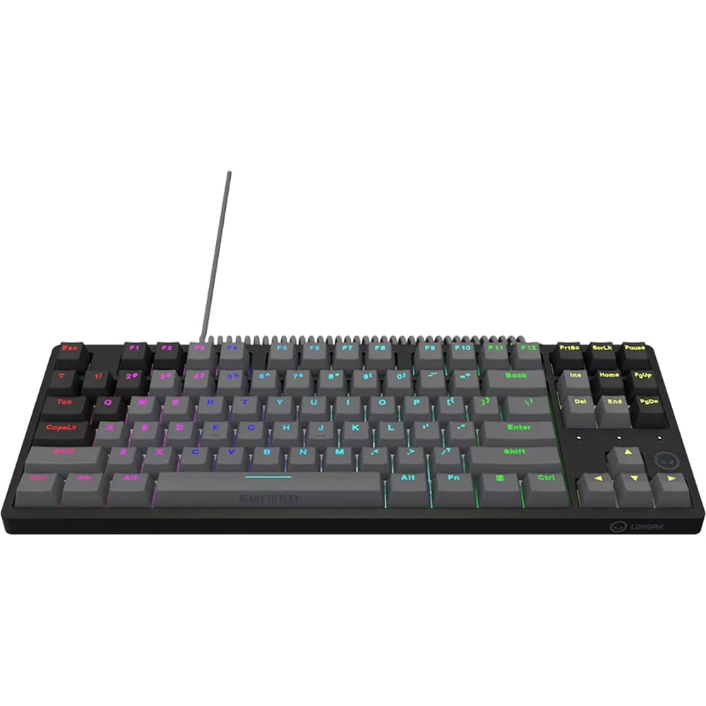 Tastatura Gaming mecanica LORGAR Azar 514 TKL, USB, Layout US, negru