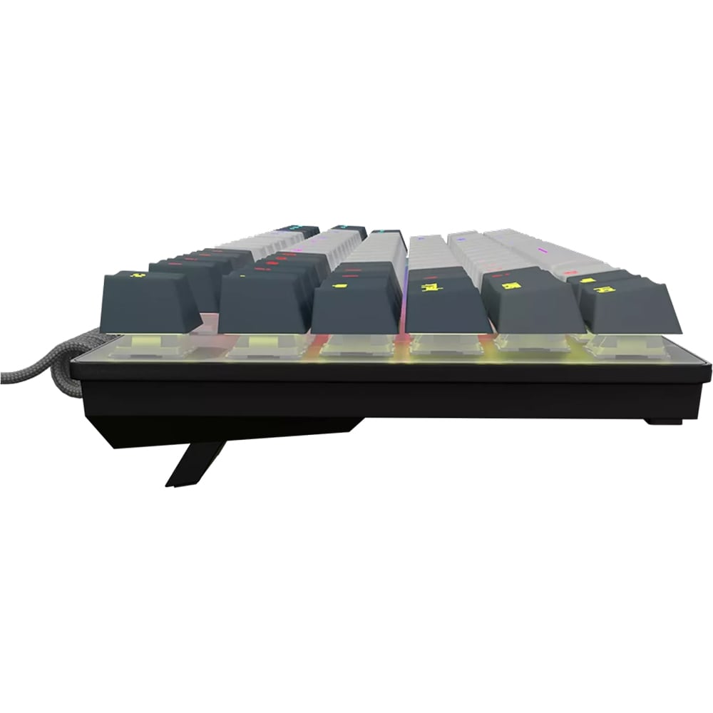 Tastatura Gaming mecanica LORGAR Azar 514 TKL, USB, Layout US, alb
