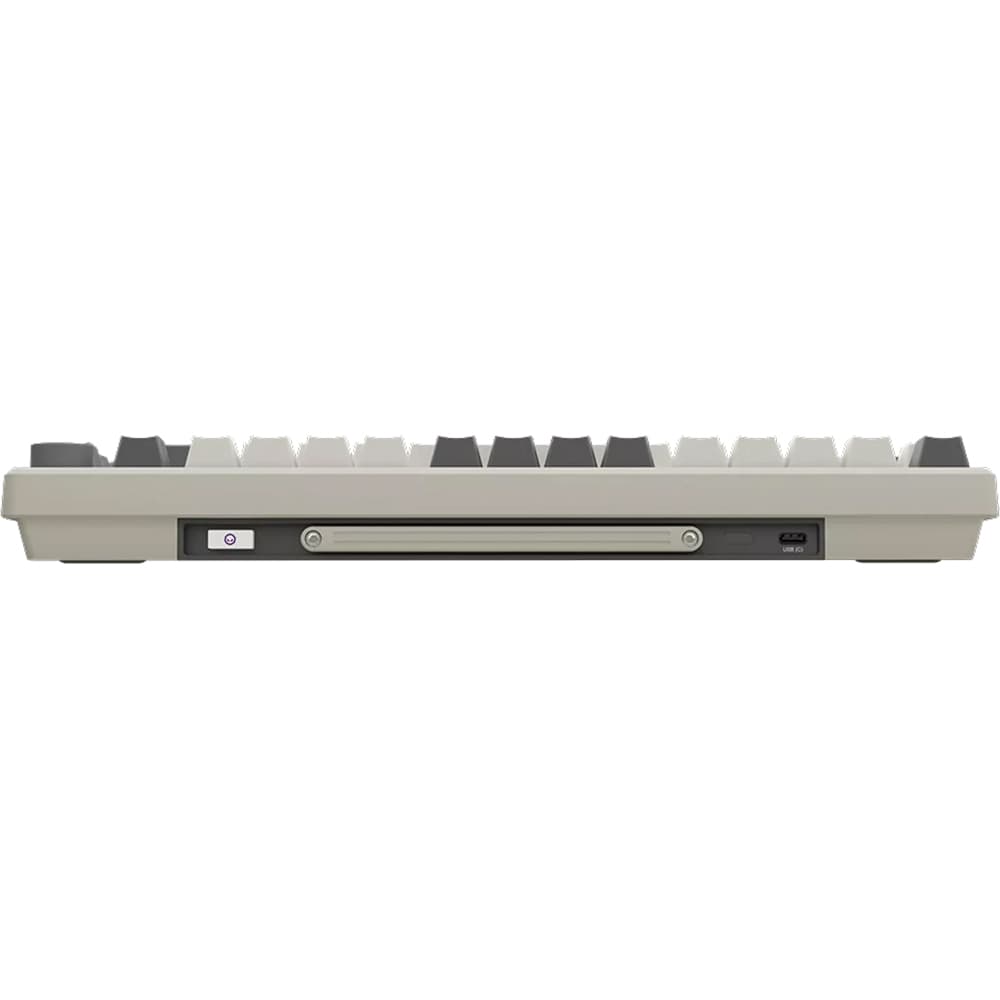 Tastatura Gaming Wireless mecanica LORGAR KBP7075W, USB, Layout US, bej