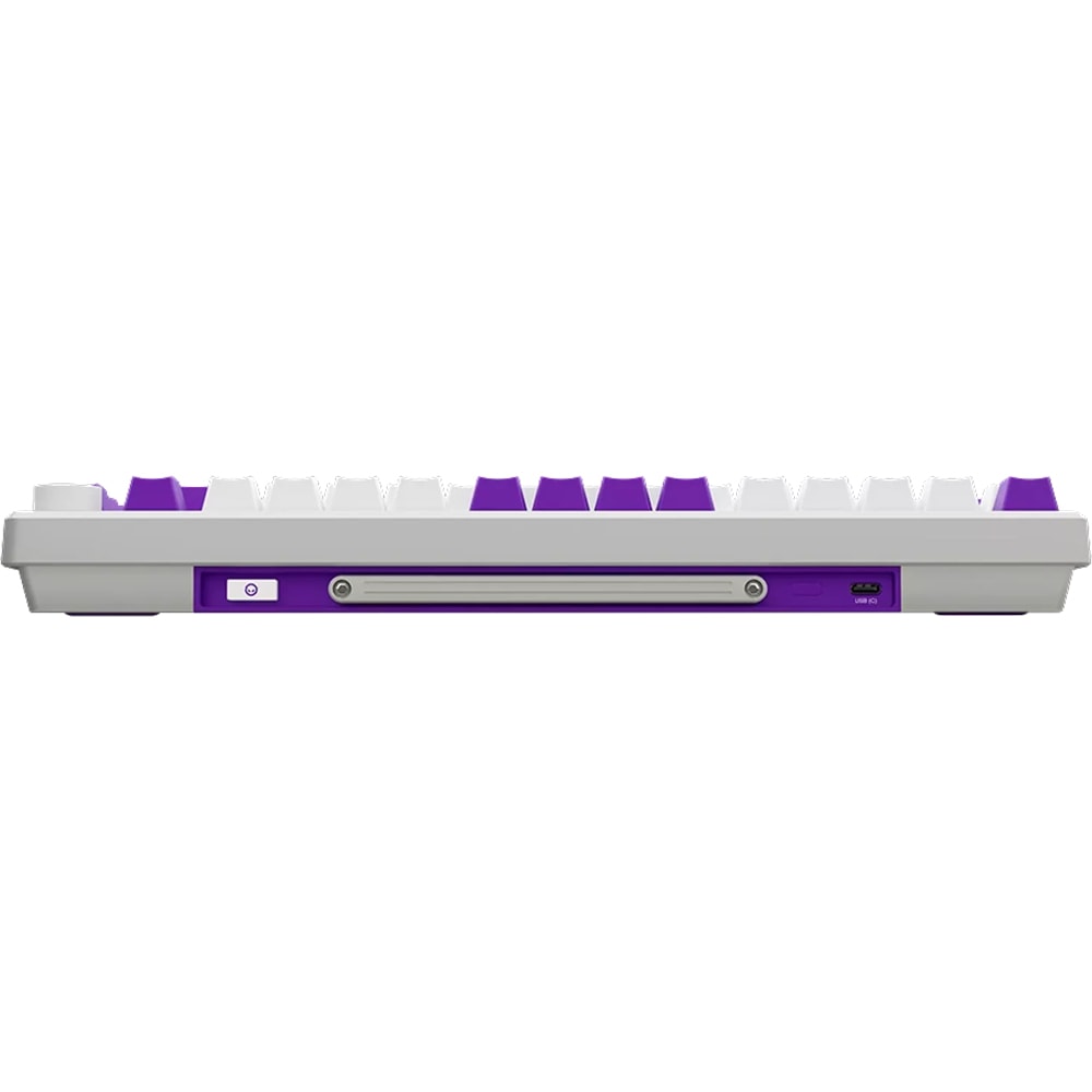 Tastatura Gaming Wireless mecanica LORGAR KBP7075W, USB, Layout US, alb