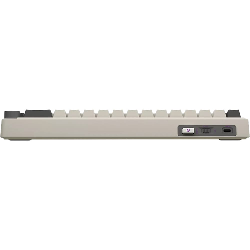 Tastatura Gaming Wireless mecanica LORGAR KBP70MW, USB, Layout US, bej