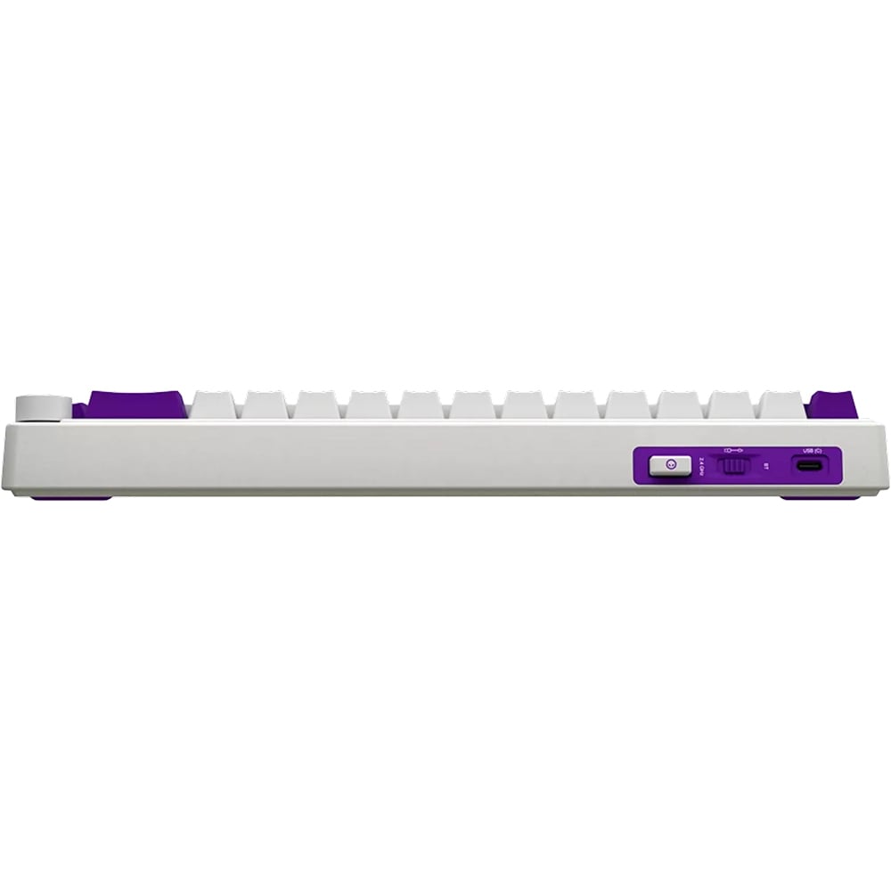 Tastatura Gaming Wireless mecanica LORGAR KBP70MW, USB, Layout US, alb