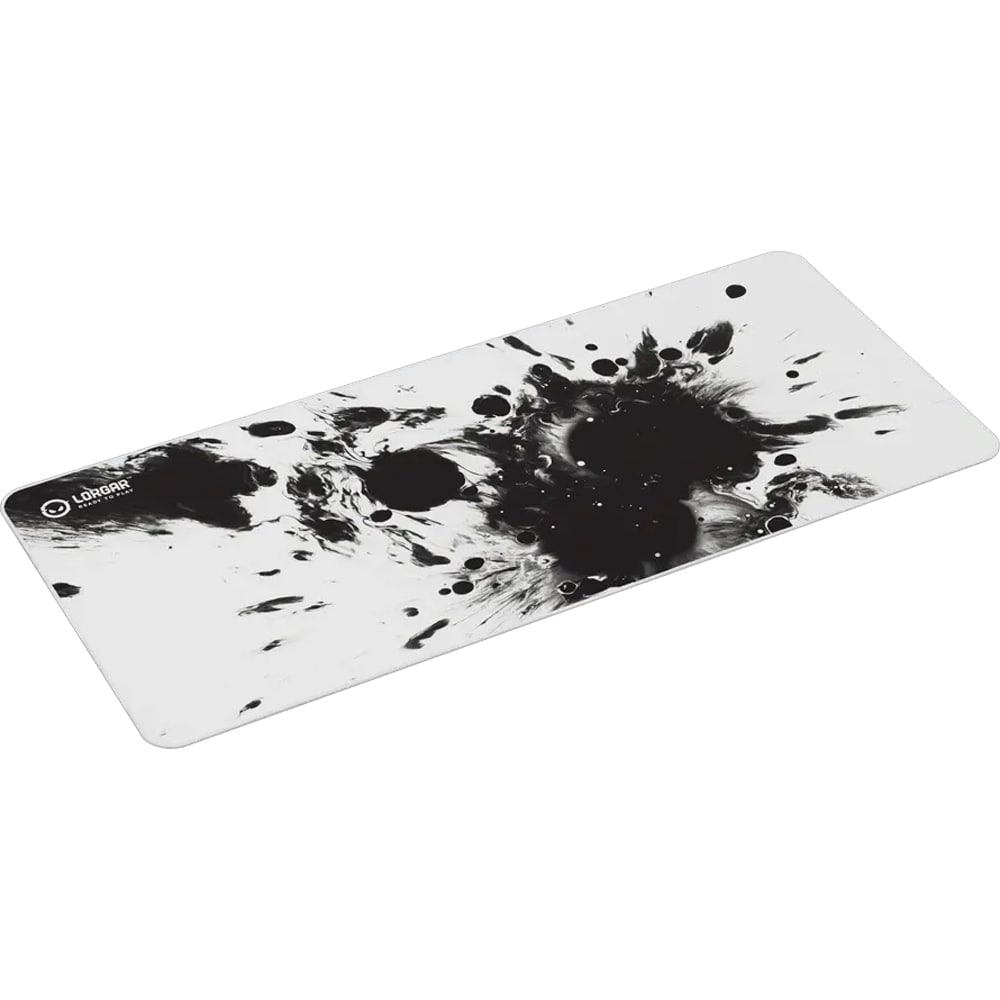 Mouse Pad Gaming LORGAR Advanced MPA14XL, alb-negru