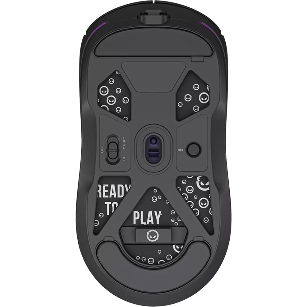 Mouse Gaming Wireless LORGAR MSA10W, 12000 dpi, negru