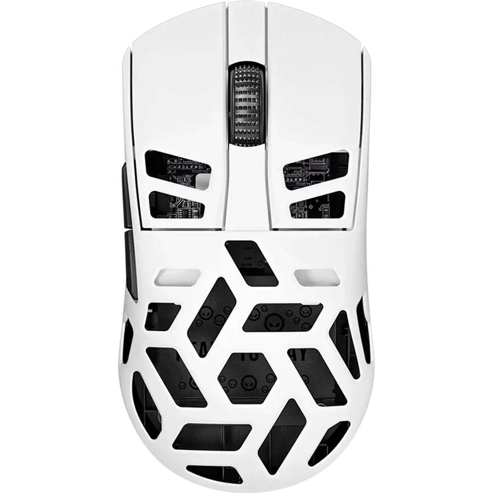 Mouse Gaming Wireless LORGAR MSE90W, 26000 dpi, alb