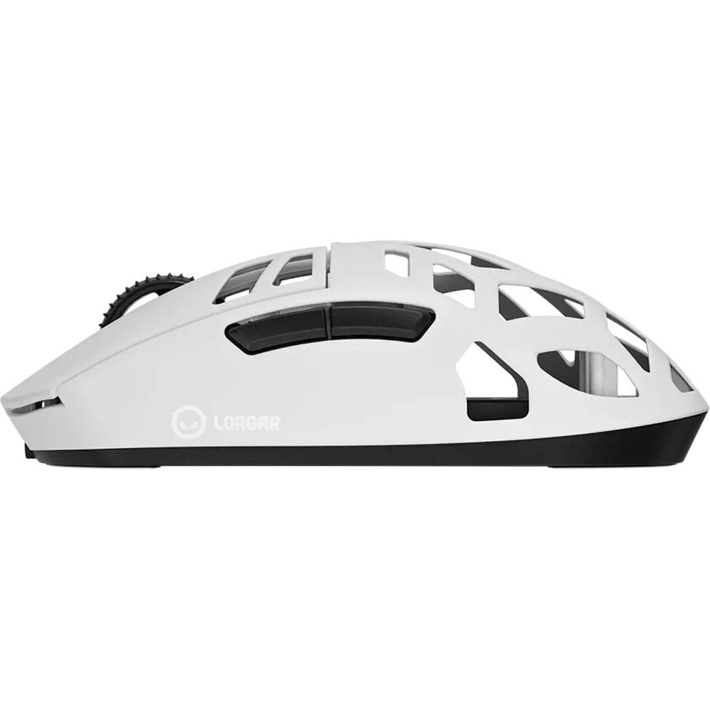 Mouse Gaming Wireless LORGAR MSE90W, 26000 dpi, alb