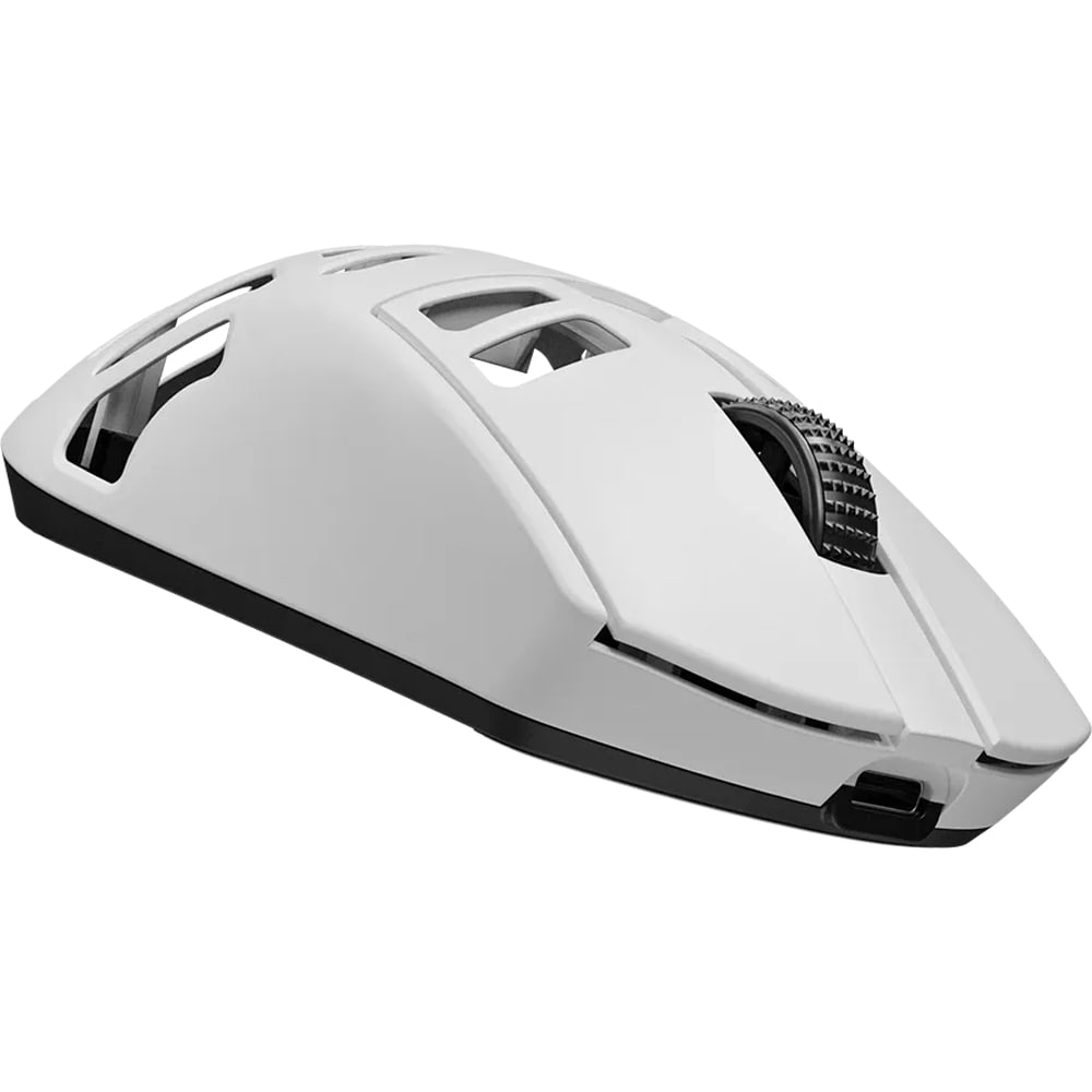Mouse Gaming Wireless LORGAR MSE90W, 26000 dpi, alb