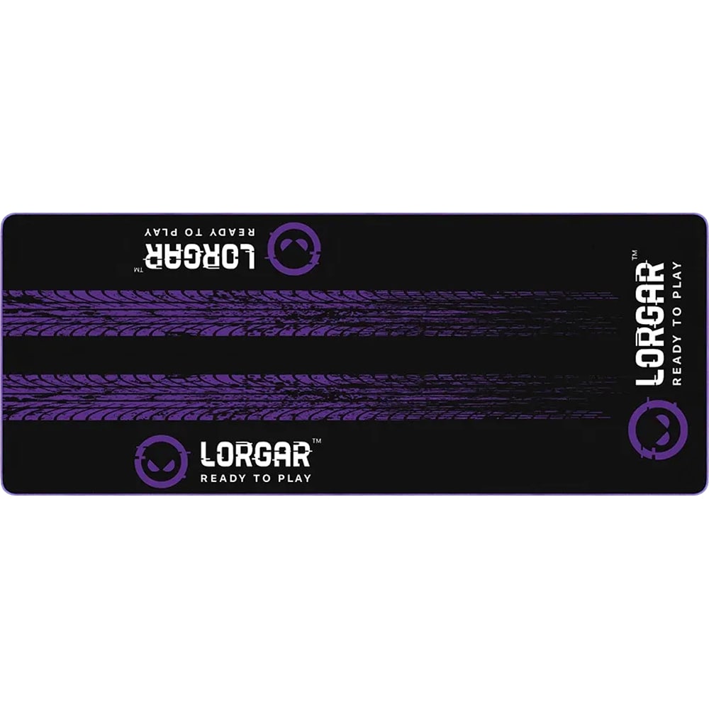 Mouse Pad Gaming LORGAR Slim Racing RX1FM, negru-mov