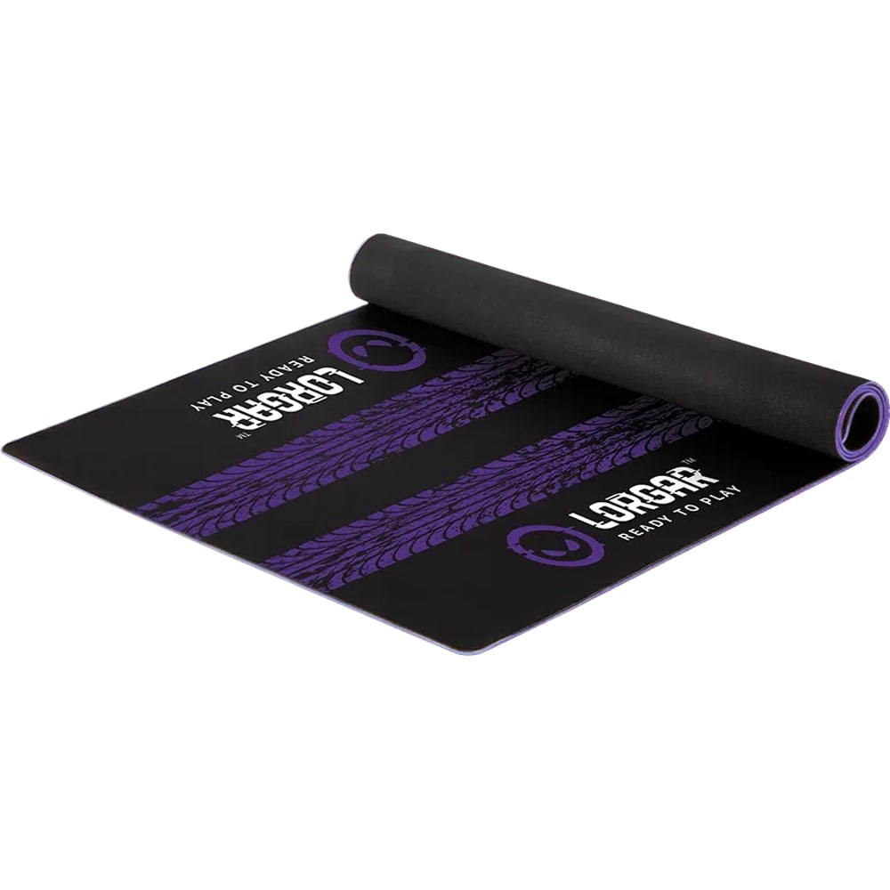 Mouse Pad Gaming LORGAR Slim Racing RX1FM, negru-mov