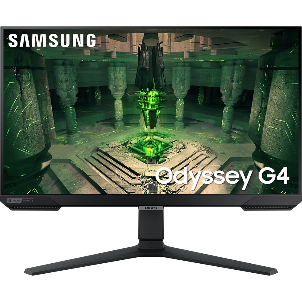 Monitor Gaming LED IPS SAMSUNG Odyssey G4 LS25BG400EUXEN, 25", Full HD, 240 Hz, AMD FreeSync Premium, Nvidia G-Sync, negru