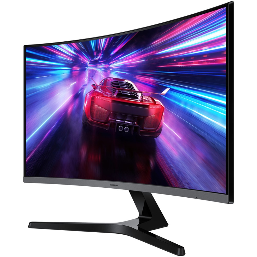 Monitor Gaming curbat LED VA SAMSUNG Essential S3 S39GD LS27D392GAUXEN, 27", Full HD, 100Hz, negru