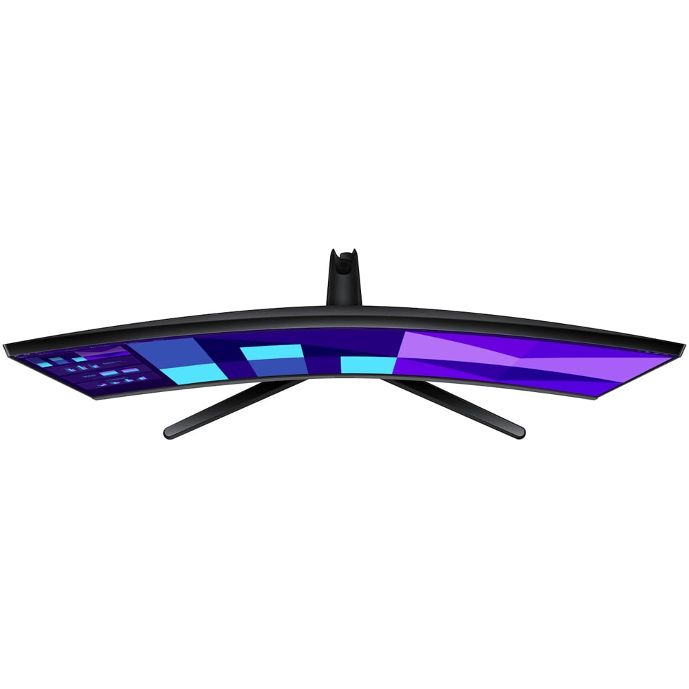 Monitor Gaming curbat LED VA SAMSUNG Essential S3 S39GD LS27D392GAUXEN, 27", Full HD, 100Hz, negru