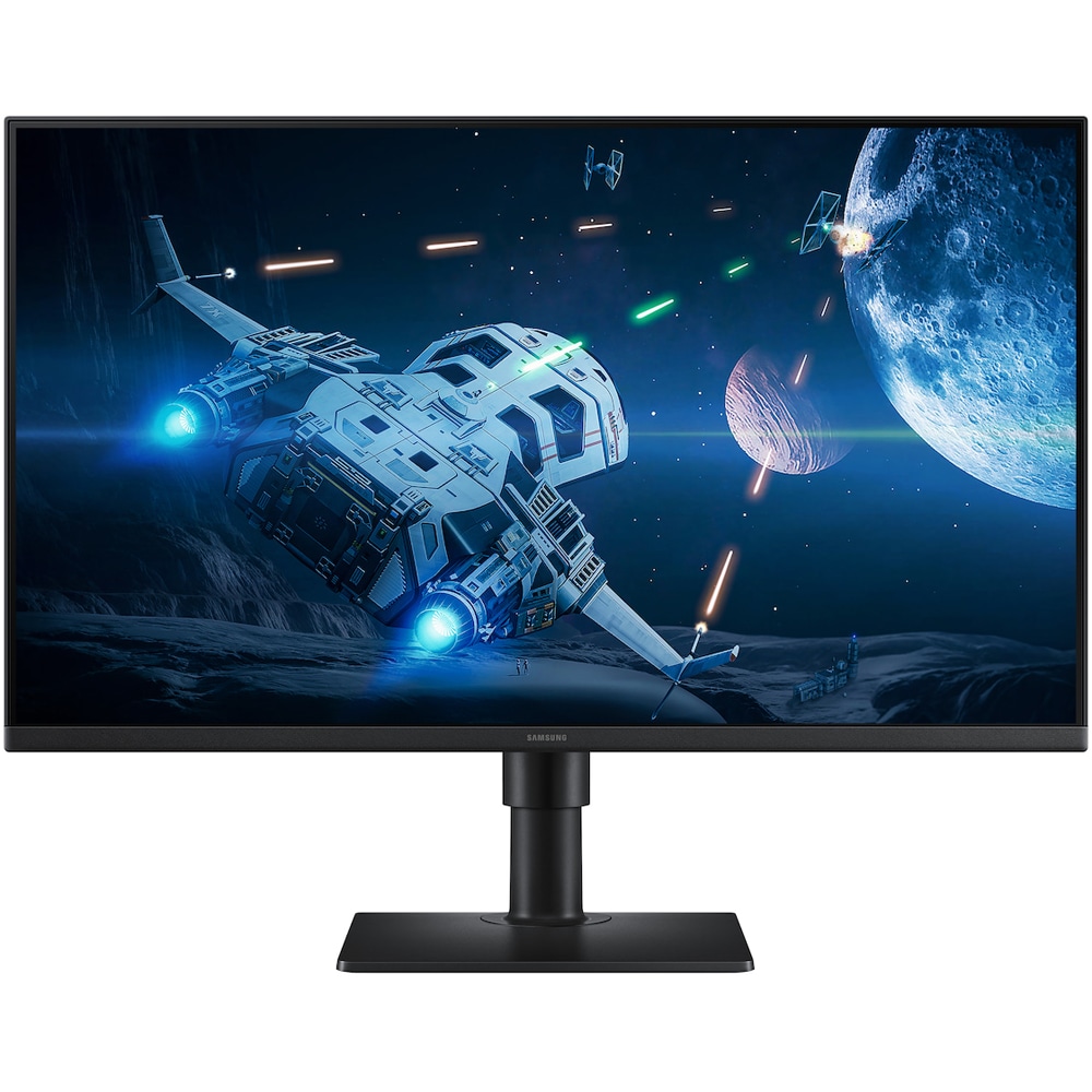 Monitor LED IPS SAMSUNG Essential S4 S40GD LS27D406GAUXEN, 27", Full HD, 100Hz, boxe, pivot, negru