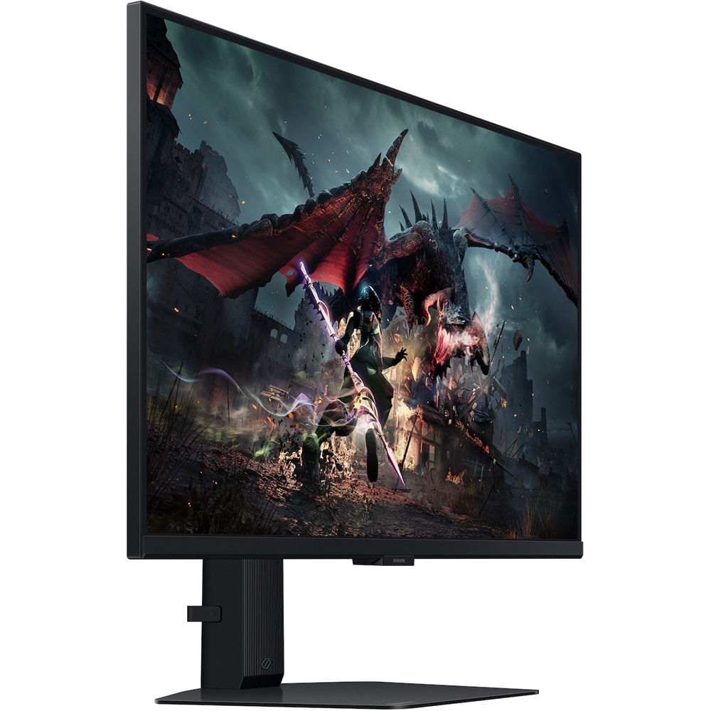Monitor Gaming IPS SAMSUNG Odyssey G5 LS27DG500EUX, 27", QHD, 180Hz, AMD FreeSync, VESA DisplayHDR400, negru