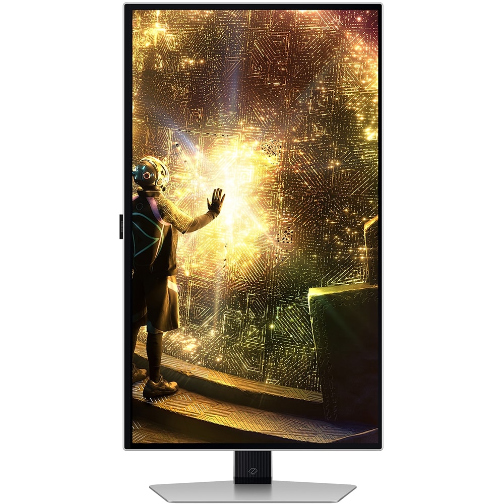 Monitor Gaming OLED SAMSUNG Odyssey G6 LS27DG610SUXEN, 27", QHD, 240Hz, AMD FreeSync Premium Pro, HDR10+, argintiu