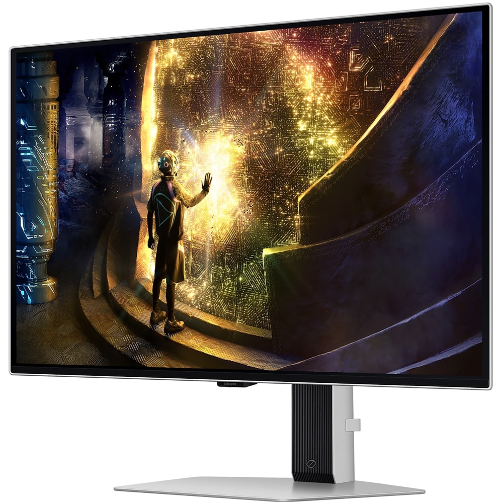 Monitor Gaming OLED SAMSUNG Odyssey G6 LS27DG610SUXEN, 27", QHD, 240Hz, AMD FreeSync Premium Pro, HDR10+, argintiu