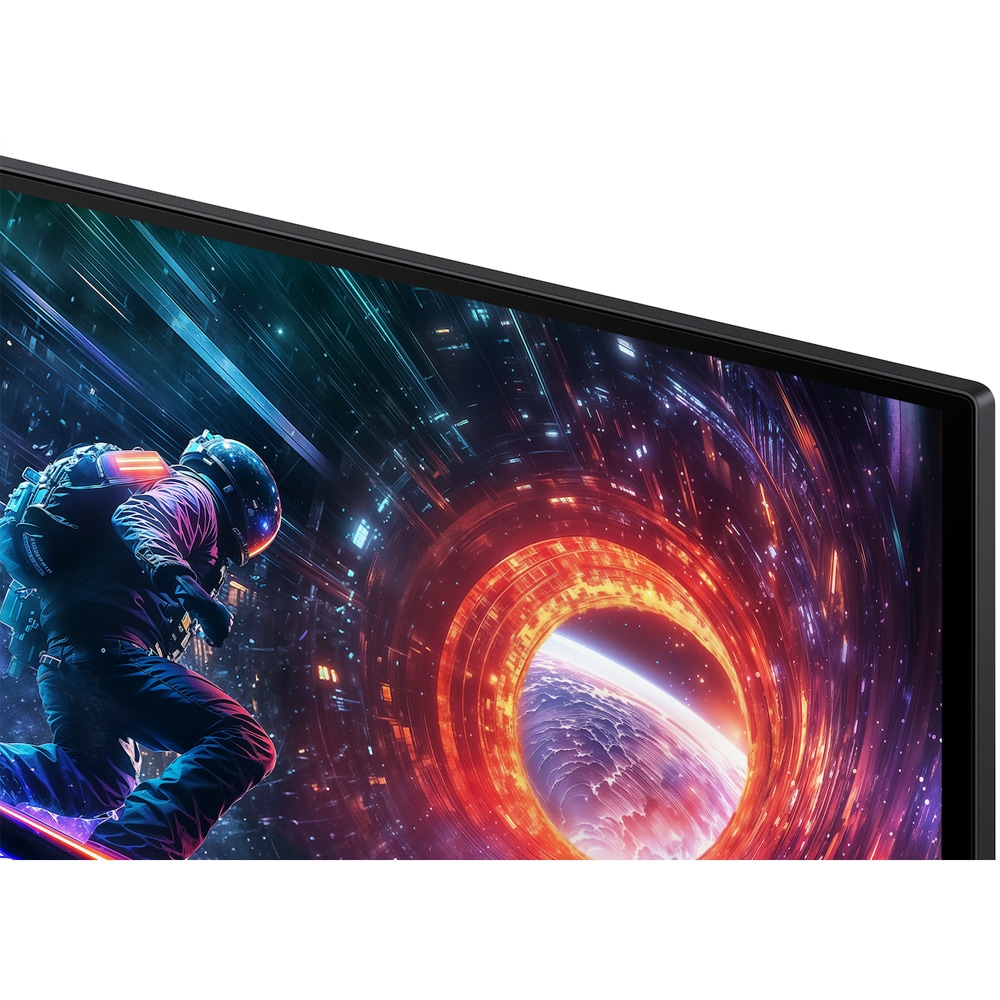 Monitor Gaming OLED SAMSUNG Odyssey G5 G50SF LS27FG500SUXEN, 27", QHD, 180Hz, AMD FreeSync, HDR10, negru