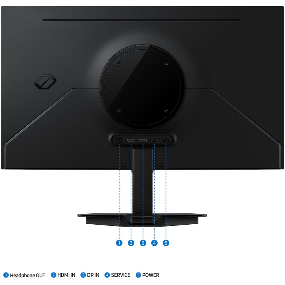 Monitor Gaming OLED SAMSUNG Odyssey G5 G50SF LS27FG500SUXEN, 27", QHD, 180Hz, AMD FreeSync, HDR10, negru