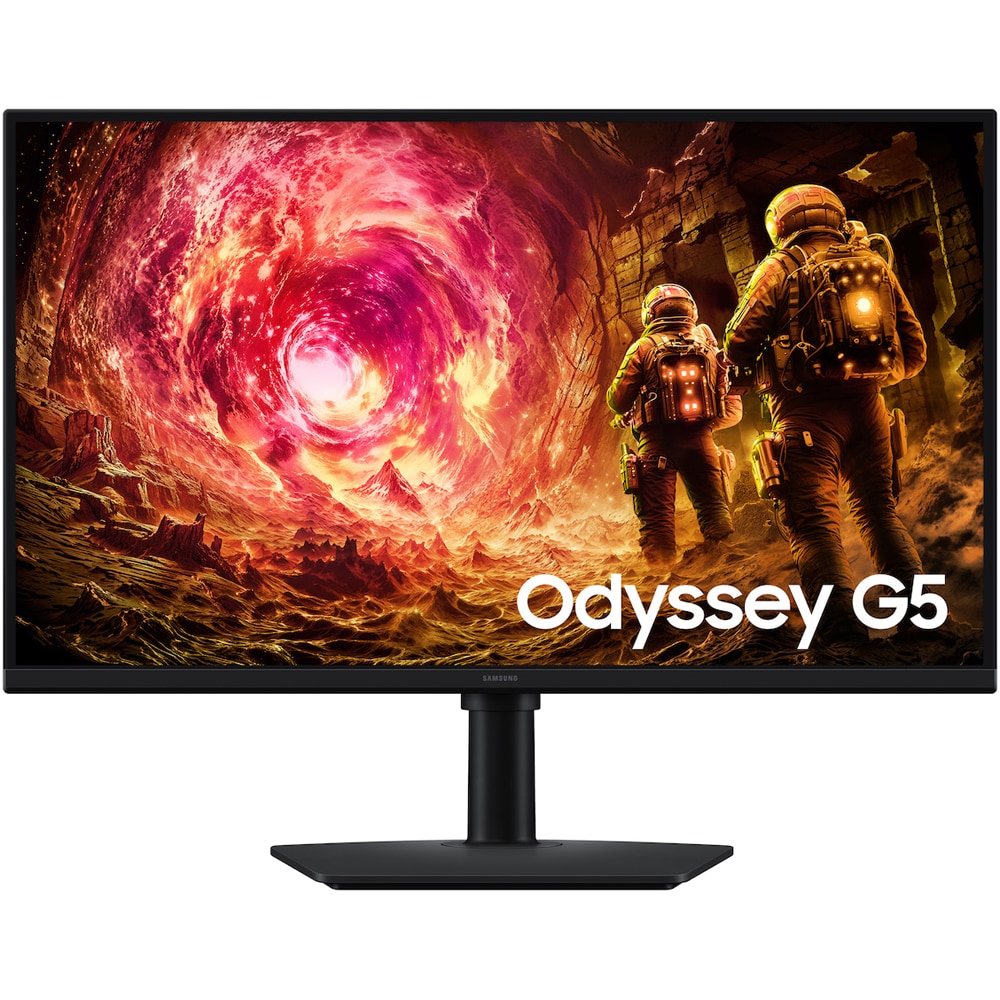 Monitor Gaming LED Fast IPS SAMSUNG Odyssey G5 G50F LS27FG502EUXEN, 27", QHD, 180Hz, AMD FreeSync, HDR10, pivot, negru