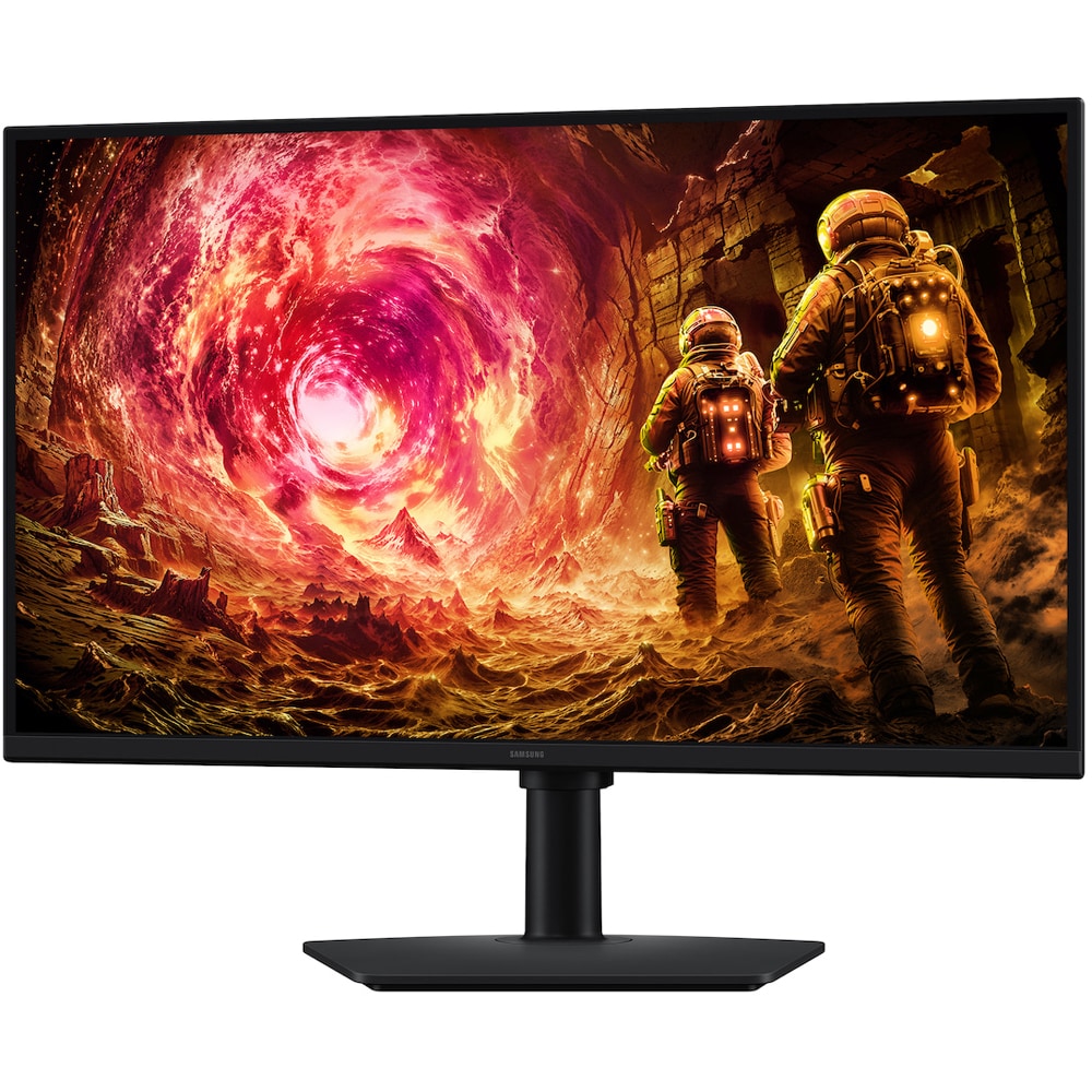 Monitor Gaming LED Fast IPS SAMSUNG Odyssey G5 G50F LS27FG502EUXEN, 27", QHD, 180Hz, AMD FreeSync, HDR10, pivot, negru