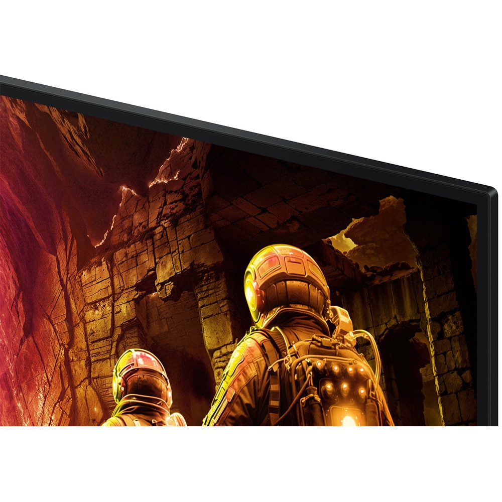 Monitor Gaming LED Fast IPS SAMSUNG Odyssey G5 G50F LS27FG502EUXEN, 27", QHD, 180Hz, AMD FreeSync, HDR10, pivot, negru
