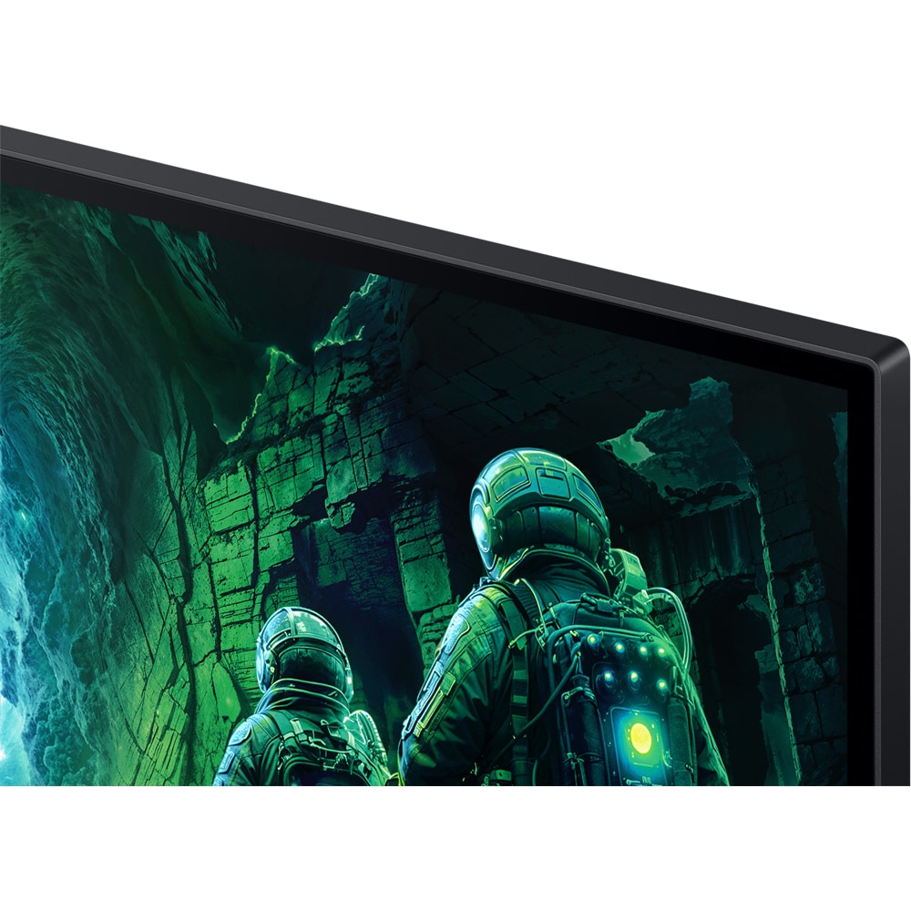 Monitor Gaming IPS SAMSUNG Odyssey G5 LS27FG530EUXEN, 27", QHD, 200Hz, AMD FreeSync Premium, HDR10, negru