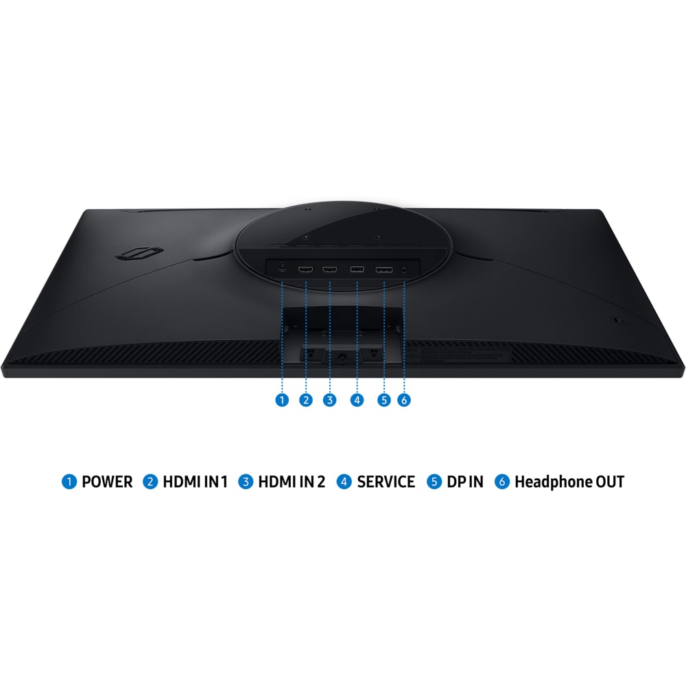 Monitor Gaming IPS SAMSUNG Odyssey G5 LS27FG530EUXEN, 27", QHD, 200Hz, AMD FreeSync Premium, HDR10, negru