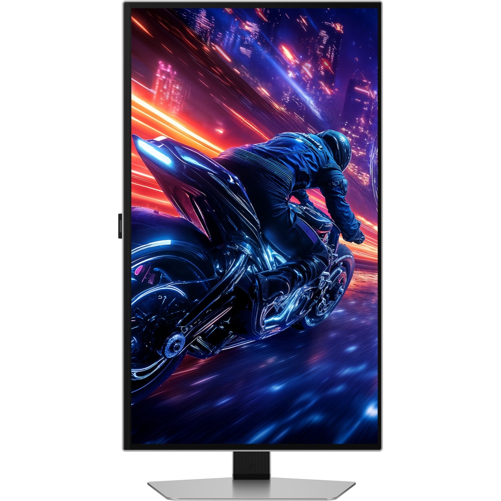 Monitor Gaming OLED SAMSUNG Odyssey G6 LS27FG602SUXEN, 27", QHD, 500Hz, AMD FreeSync Premium Pro, pivot , argintiu