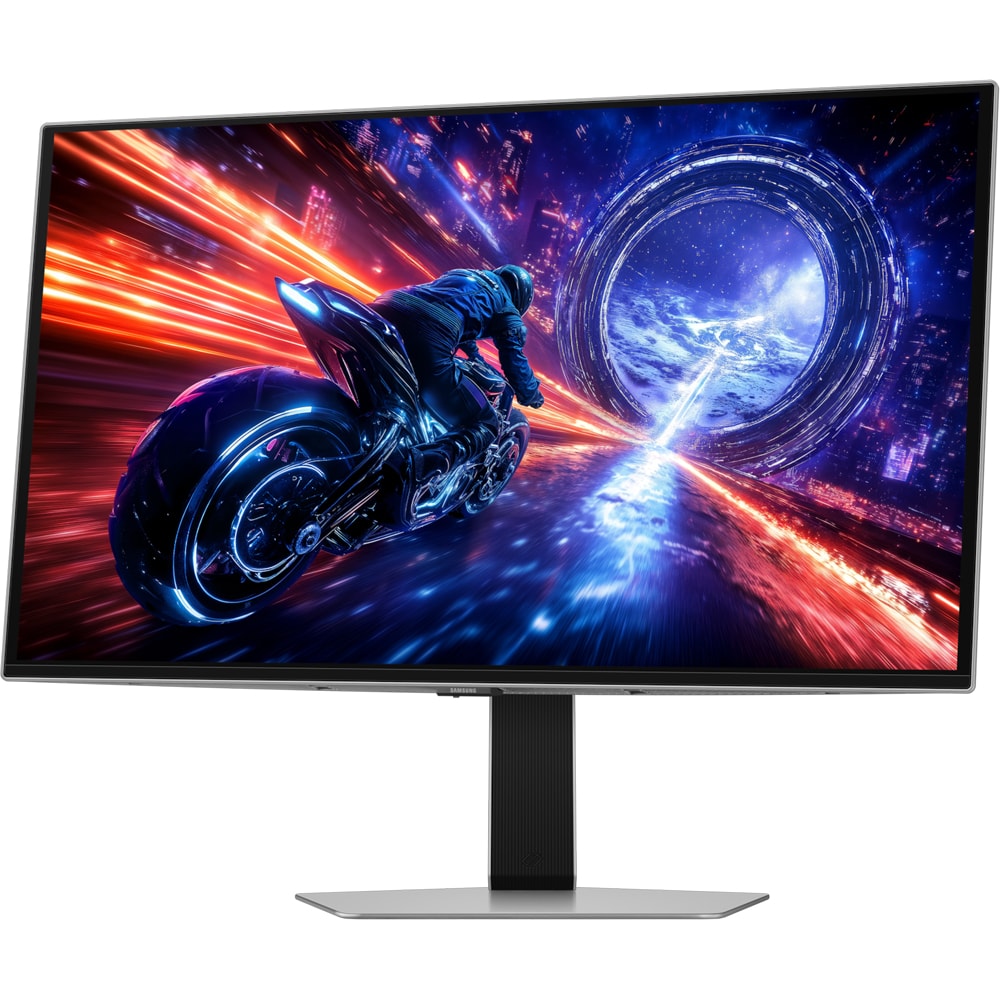 Monitor Gaming OLED SAMSUNG Odyssey G6 LS27FG602SUXEN, 27", QHD, 500Hz, AMD FreeSync Premium Pro, pivot , argintiu