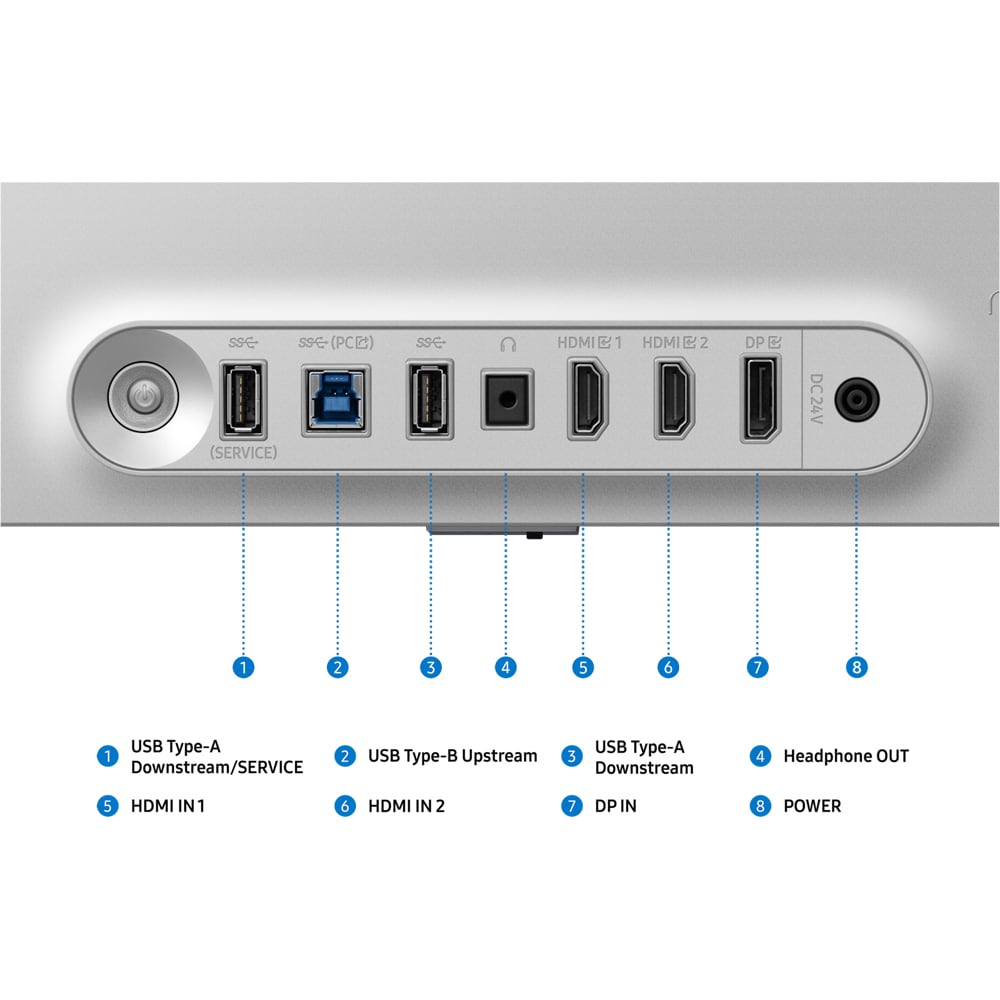 Monitor Gaming OLED SAMSUNG Odyssey G6 LS27FG602SUXEN, 27", QHD, 500Hz, AMD FreeSync Premium Pro, pivot , argintiu
