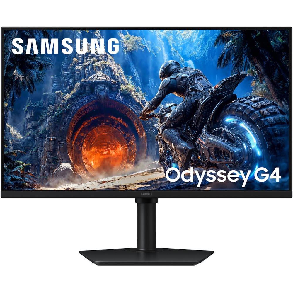Monitor Gaming LED IPS SAMSUNG Odyssey G4 G40H LS27HG402EUXEN, 27", Full HD, 300Hz, AMD FreeSync Premium, NVIDIA G-Sync Comp, HDR10, pivot, negru