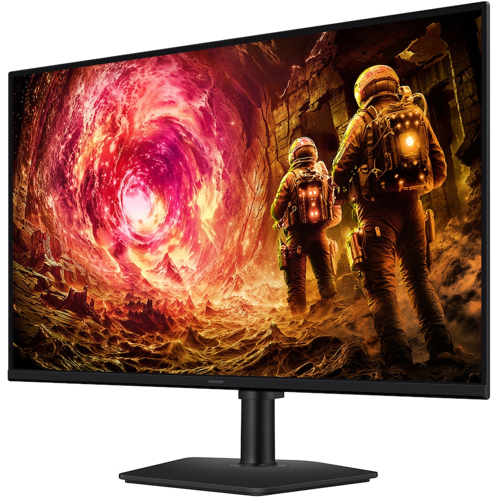 Monitor Gaming LED Fast IPS SAMSUNG Odyssey G5 G50F LS32FG502EUXEN, 32", QHD, 180Hz, AMD FreeSync, HDR10, pivot, negru