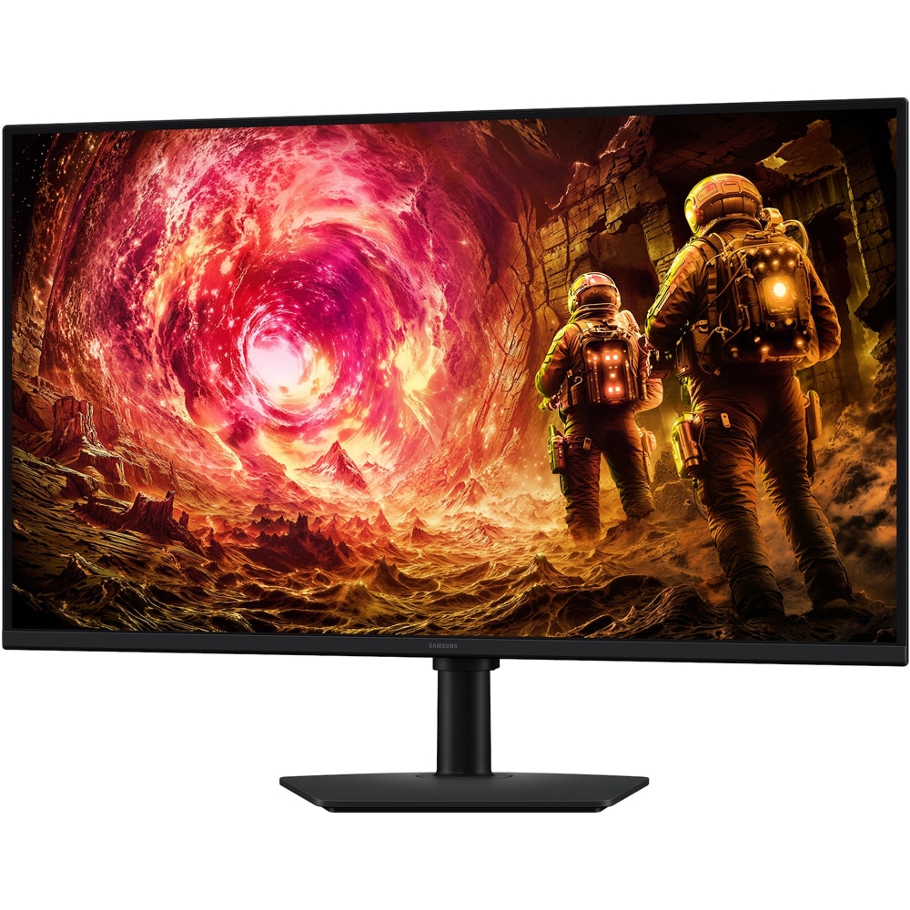 Monitor Gaming LED Fast IPS SAMSUNG Odyssey G5 G50F LS32FG502EUXEN, 32", QHD, 180Hz, AMD FreeSync, HDR10, pivot, negru